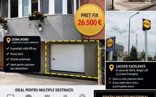 SPAȚIU MULTIFUNCȚIONAL | ZONA NORD